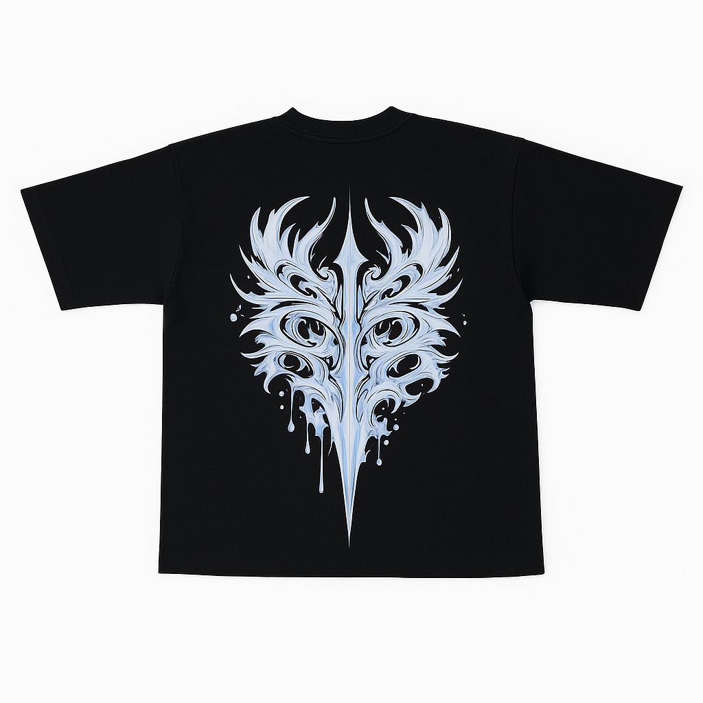 TeeTime "Flow" T-Shirt Oversized Comfortable Short Sleeves Wide Arms Torso