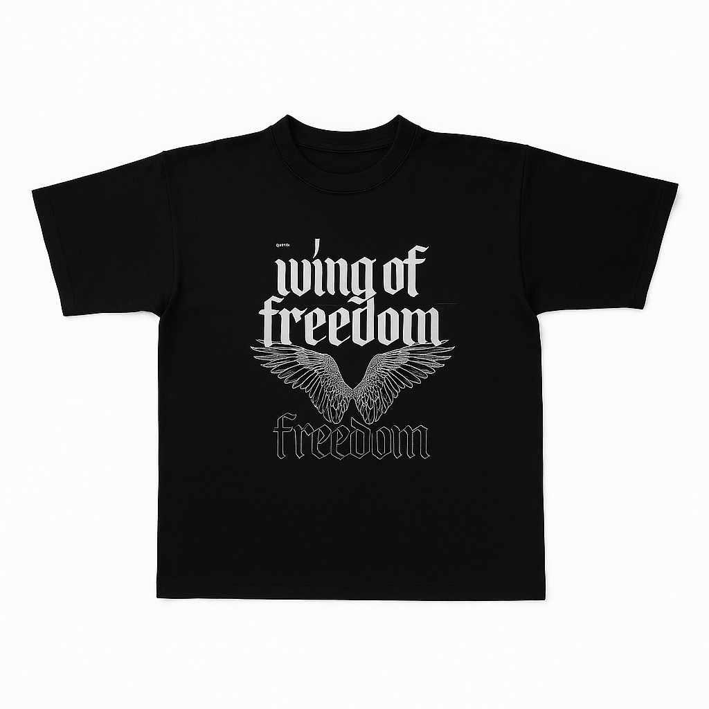 TeeTime "Wings" T-Shirt Wide Torso Wings of Freedom Edition