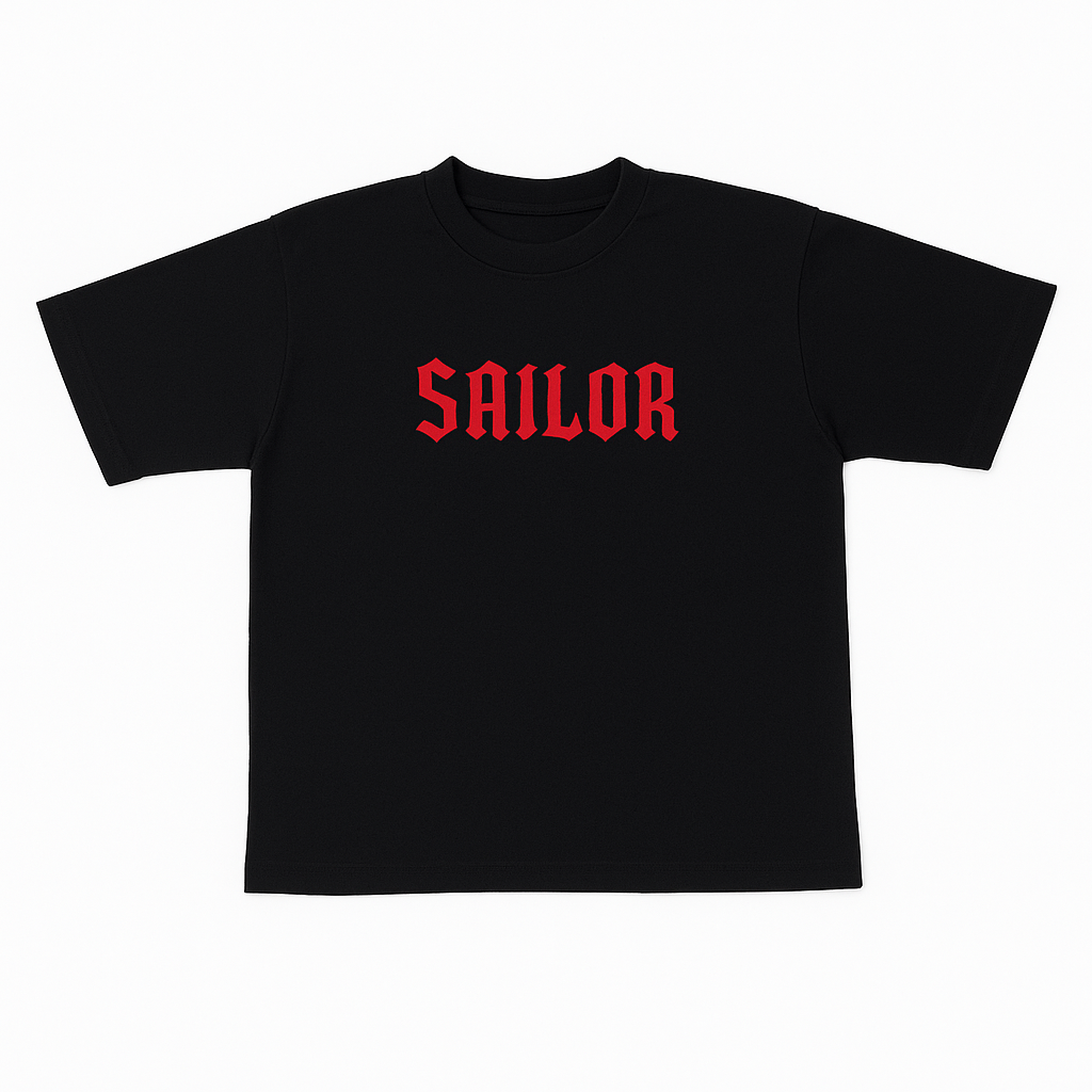 TeeTime "Catching" T-Shirt Oversized Sailors